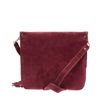 Торжокские золотошвеи / Suede shoulder bag "Irida"