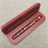 Усадьба Чернаково / Brown ballpoint pen in a case BaskoPen Maple Box OB