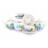 Дулёвский фарфор / Tea service "Tulip. Blue geranium", 15 items