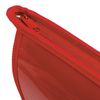 Carpeta con cremallera con asas PIFAGOR, A4, plástico, cremallera superior, rojo sólido