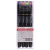 A set of highlighters bilateral BRAUBERG 4 PCs., ASSORTED, line 1-4 mm