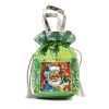 Packaging bag green "Grandfather Frost" capacity 1000g.