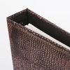 Photo album BRAUBERG 20 magnetic sheets, 23х28 cm, Croco, dark brown