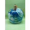 Ярославская майолика / Christmas tree toy "Apple with landscape"