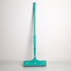 Доляна / Doliana / Window washer with a telescopic metal handle, 28 × 77 (116) cm, swivel head, foam rubber, blue