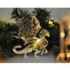 Ленивые Бобры / Lazy Beavers / A set of mirrored Christmas tree decorations "Miracles inside" big in a gift box