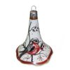 Гжельский Фарфоровый завод / Christmas tree toy Bell number 2 overglaze painting
