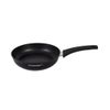 Frying pan with handle and glass lid, Titanium Pro series, 240 mm Kukmara