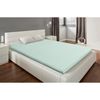 Этель / Fitted sheet 140 * 200 * 25 cm, green, 100% cotton, calico, 125 g / m²