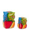 Decor and Gift / Wooden figurine "Owl" with an owlet
