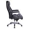 BRABIX PREMIUM Office Chair "Phaeton EX-502", natural leather, chrome, black