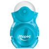 Sharpener MAPED "Loopy," with an eraser, with the container body toned meats