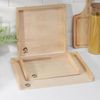 Доляна / Doliana / Set of dumplings boards "Hostess", 3 pcs: 40 × 30 cm, 30 × 30 cm, 30 × 21 cm, birch