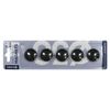A set of magnets 30 mm black 5 pieces
