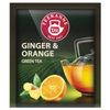TEEKANNE / Tea "Ginger & Orange" green, ginger / orange, 20 bags, Germany
