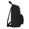 Backpack BRAUBERG, universal, city-format, single tone, black, 20 litres, 41х32х14 cm