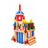 CONSTRUCTEUR DE SOL GRANDE DIMENSION "Architect 2" - couleur (en 4 cartons ondulés) - 128 pièces pour les enfants à partir de 3 ans