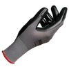 MAPA / Textile gloves Ultrane 553, nitrile coating (doused), size 9 (L), black