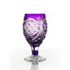 Гусевской Хрустальный завод / Set of crystal glasses "Evenings" purple 6 pieces