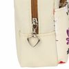 Pencil case-cosmetic bag INLANDIA, 2 branches, soft, "Lama", beige, 20х6х9 cm