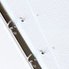 BRAUBERG / Notebook on rings LARGE FORMAT (225x300 mm) A4, 100 sheets, cardboard cover, cage, glossy lamination, "Stripes" / 5 pcs.