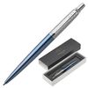 圆珠笔PARKER“Jotter Core Waterloo Blue CT”，蓝色机身，镀铬细节，蓝色