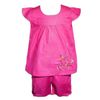 Pajamas "Bunny" for girls with embroidery
