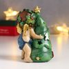 Сималенд / Light souvenir "Angel-baby with a Christmas wreath, with a Christmas tree"