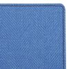 BRAUBERG  / Bloc de notas "Tweed" azul, 112 hojas A5 (148x213 mm), debajo de la tela, línea