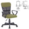 Armchair BRABIX "Jet MG-315", with armrests, green