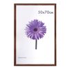 Frame premium 50x70 cm, wood, baguette 26 mm, "Berta", walnut