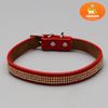 Пижон / Dude / Collar with rhinestones in 5 rows, 47 x 2 cm