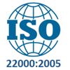 Certificate ISO 22000: 2005 standard