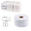 ЛЮБАША / LIMA / Toilet paper UNIVERSAL (T2) 1-layer, color gray, SET of 12 rolls of 200 meters