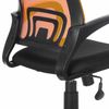 BRABIX / Armchair "Fly MG-396", with armrests, mesh, orange / black, 532084