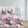 Этель / Bed linen 2 bd. Illustration 175x215 cm, 200x220 cm, 70x70 cm - 2 pieces, 100% cotton, coarse calico