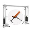 Trainer rehabilitation block crossover (2 stacks of 50 kg), a home series + bench universal home