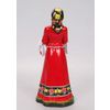 Vernissage of History / Figurine of a Cossack woman with a loaf small (hand-painted)