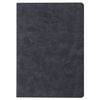 BRAUBERG / Notebook 48 y. checkered cover textured leatherette, stitching, A5 (147x210mm), BLACK, SKY / 10 pcs.