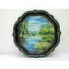 Сувениры из Н.Тагила / Souvenirs from N. Tagil / Tray "Subject painting. Landscape No. 9", 19 cm