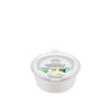 Solid body cream - massage tile "Daisy" SIBERINA