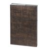 Photo album BRAUBERG for 156 photos 10x15 cm, smooth skin, with rings, brown