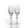 Гусевской Хрустальный завод / Set of crystal glasses "Recognition" with the inscription, 2 pieces
