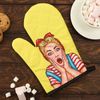 Этель / Mitten Love Life "Bright" 26 * 16 cm, polyester 100%