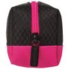 Pencil case-cosmetic bag BRAUBERG, soft, "Black&Bright", black-pink, 21х5х5 cm