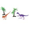 Играем вместе / Let's play together / Dinosaurs plastisol toys set