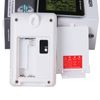 BRESSER weather station Temeo io, temperature sensor, clock, alarm clock, black