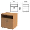 Cabinet for office equipment "Etude", 700х600х750 mm, 2 doors, shelf, bavaria beech