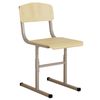 Adjustable student's chair, 380x480x720-800 mm, height 4-6, gray frame
