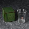 Дарим Красиво / Presenting Beautifully / Glass "Impenetrable. Combat stock", with a bullet, faceted, 250 ml